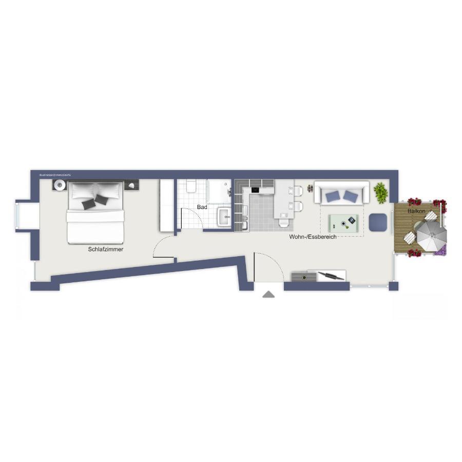 Villa Patricia Wohnung 06 Kuehlungsborn Luaran gambar